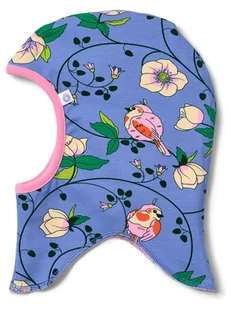 Småfolk Dwustronna czapka w kolorze fioletowo-jasnoróżowym - Czapki damskie - miniaturka - grafika 1