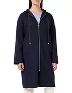 Płaszcze damskie - Libertine Libertine Płaszcz damski Air, niebieski (Navy 4), M - miniaturka - grafika 1