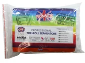 Kremy i maski do rąk - ronney RONNEY Wałeczki / Separatory do pedicure (40 mm ) 500 szt. - miniaturka - grafika 1