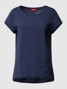 T-shirt z okrągłym dekoltem i krótkim rękawem - Koszulki i topy damskie - miniaturka - grafika 1