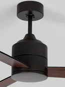 Wentylatory sufitowe - Sufitowy wentylator AXEL LE42960+LE42962 Luces Exclusivas LED 18W 3000-6500K drewniany czarny - miniaturka - grafika 1