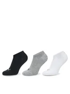Skarpetki damskie - Puma Zestaw 3 par niskich skarpet unisex 938624 Kolorowy - miniaturka - grafika 1