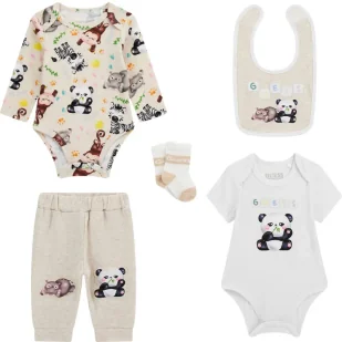 Guess Komplet Regular Fit - Dresy i komplety dla dziewczynek - miniaturka - grafika 1