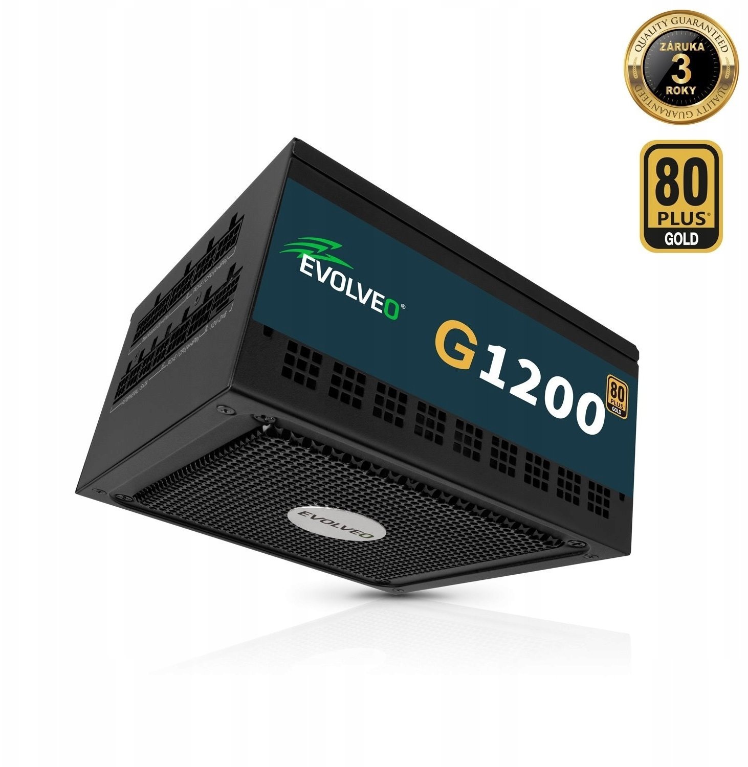 Zasilacz Evolveo G1200 1200 W G1200-BK