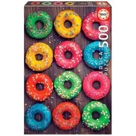 Puzzle - G3 Puzzle 500 Kolorowe pączki Nowa - miniaturka - grafika 1