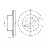 Szczęki hamulcowe - METELLI Tarcza hamulcowa 23-1354C - miniaturka - grafika 1