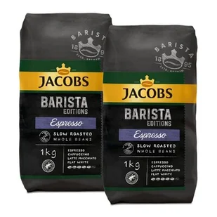 Kawa ziarnista JACOBS Barista Editions Espresso 2 x 1 kg - Kawa - miniaturka - grafika 1