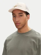Czapki męskie - Alpha Industries Czapka z daszkiem Label 106901 Écru - miniaturka - grafika 1