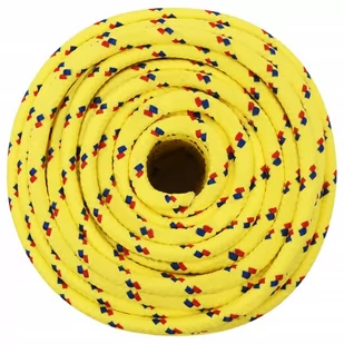 Linka żeglarska, żółta, 14 mm, 25 m, polipropylen - Żeglarstwo - miniaturka - grafika 4
