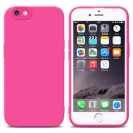 Etui i futerały do telefonów - Pokrowiec Etui Do Apple iPhone 6 PLUS / 6S PLUS w FLUID HOTPINK TPU Silikonowe Obudowa Ochronny Case Cover Cadorabo - miniaturka - grafika 1