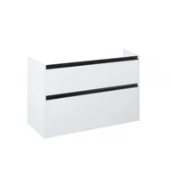 Szafki łazienkowe - ROCA A857901806 Szafka GAP PRO do kompletacji z blatem 100 cm Biały połysk - miniaturka - grafika 1