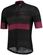 Koszulki rowerowe - Aerodynamiczna koszulka rowerowa Rogelli PEAK z krótkim rękawem - Czarny/Czerwony - M - miniaturka - grafika 1