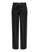 Spodnie damskie - ONLY Spodnie w kolorze czarnym - miniaturka - grafika 1