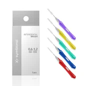Szczoteczki międzyzębowe - Symbioral SYMBIORAL Interdental szczoteczki międzyzębowe 0,6mm-1,2mm ISO MIX - 5szt. - miniaturka - grafika 1