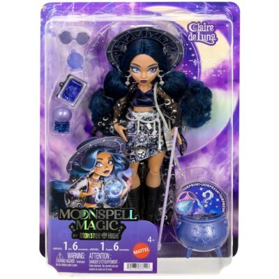 Lalka MONSTER HIGH Moonspell Magic Claire de Luna Czarownica Przepowiedni JMB89