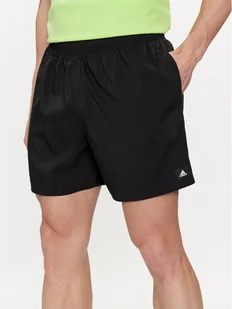 adidas Szorty kąpielowe Solid CLX IA5390 Czarny Regular Fit - Kąpielówki męskie - miniaturka - grafika 1