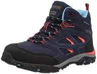 Buty dla chłopców - Regatta Unisex Holcombe Iep Jnr buty trekkingowe, Granatowa Fiercor - 17 EU - miniaturka - grafika 1
