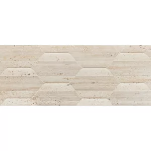 TUBĄDZIN TISSUE IVORY STR PŁYTKA ŚCIENNA 748X298 TISSUE IVORY STR PŁYTKA ŚCIENNA 748X298 - Płytki ceramiczne - miniaturka - grafika 1