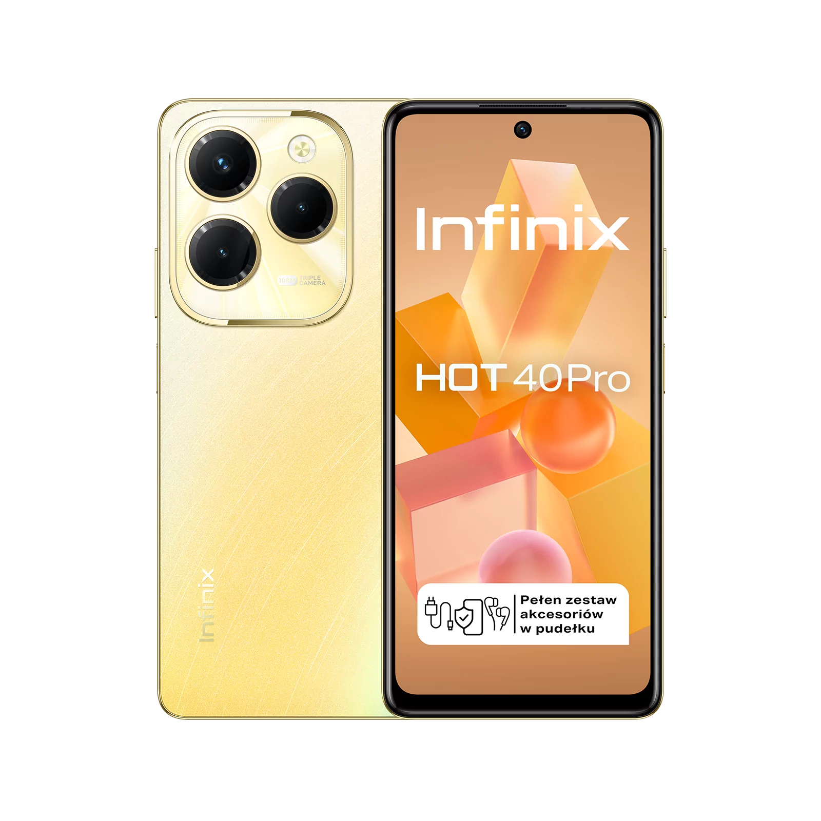 Infinix Hot 40 Pro 8/256GB Złoty