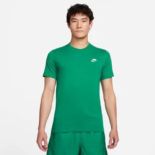 Koszulka sportowa męska Nike AR4997MNSWCLUBTEEZIELONY - Koszulki sportowe męskie - miniaturka - grafika 1