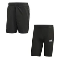 Spodenki damskie - tieley; szorty; gridos; adidas; short; 2n1; rdy - miniaturka - grafika 1