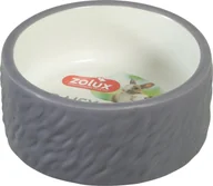 Akcesoria dla gryzoni - ZOLUX Miska ceramiczna dla gryzonia DAISY 100 ml szara - miniaturka - grafika 1