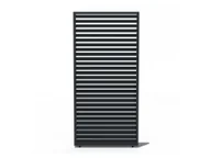 Pawilony ogrodowe - Pergoline Aluminiowy panel ścienny do zadaszenia Trumpf i Superior (Poziomy, Antracytowy) - miniaturka - grafika 1