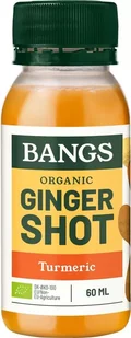 Shot Imbirowy Z Kurkum�� BEZ Dodatku Cukr��w BIO 60 ml - Bangs - Soki i napoje niegazowane - miniaturka - grafika 1