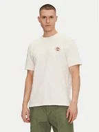 Koszulki męskie - Timberland T-Shirt TB0A6DPD Beżowy Regular Fit - miniaturka - grafika 1