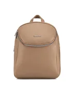Plecaki - Lasocki Plecak LSK-K-071-06 Beżowy - miniaturka - grafika 1