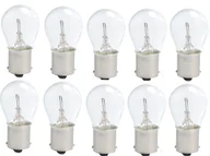 Żarówki samochodowe - ŻARÓWKA P21 12V 21W BA15S ŻARÓWKI BIAŁE ZESTAW ŻARÓWEK do samochodu 10 szt. - miniaturka - grafika 1