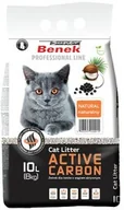 Żwirek dla kotów - Benek Active Carbon 10L - żwirek dla kota z węglem aktywnym - miniaturka - grafika 1