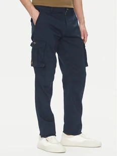 Aeronautica Militare Spodnie materiałowe 251PA1658CT3511 Granatowy Regular Fit - Spodnie męskie - miniaturka - grafika 1