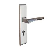 Klamki - Domino Klamka zewnętrzna Bono wkładka nikiel prawa - miniaturka - grafika 1