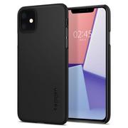 Etui i futerały do telefonów - Etui Spigen Thin Fit do iPhone 11 Black - miniaturka - grafika 1