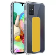 Etui i futerały do telefonów - Pokrowiec Do Samsung Galaxy A51 4G / M40s w ŻÓŁTY Etui z uchwytem Obudowa Case Cover Cadorabo - miniaturka - grafika 1