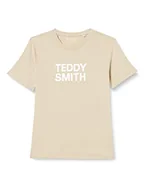 Koszulki męskie - Koszulka męska z okrągłym dekoltem 100% bawełna - TICLASS Basic MC, Beżowy wydma, XXL - miniaturka - grafika 1