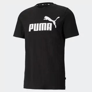 Koszulki męskie - Koszulka męska Puma Ess Logo Tee Puma Black 586666-01 XL Czarna (4063697405813) - grafika 1