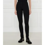 Spodnie damskie - Patrizia Pepe Spodnie Slim Fit high waist - miniaturka - grafika 1