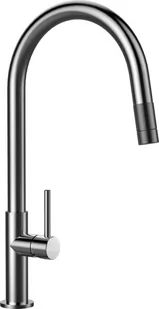 Bateria SCHOCK TALIA 536120 EDM stal szczotkowana INOX - Baterie kuchenne - miniaturka - grafika 1