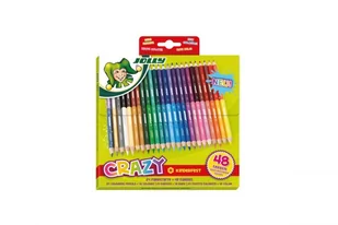 Jolly, kredki dwustronne, Crazy, 24/48 kolory - Kredki, ołówki, pastele i pisaki - miniaturka - grafika 1