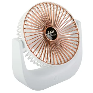 Wentylator FAN Wiatrak biurkowy Wentylator bezprzewodowy Biały - Wentylatory - miniaturka - grafika 10