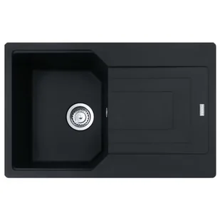 Franke Urban UBG 611-78 GSC Zlewozmywak granitowy jednokomorowy 78x50 cm czarny mat 114.0687.275 - Zlewozmywaki - miniaturka - grafika 1