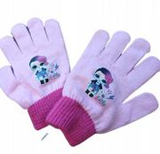 Rękawiczki dla dzieci - Rękawiczki Dziewczęce Akryl Lol Surprise One Size - miniaturka - grafika 1