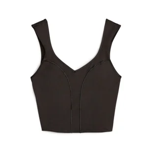 Top damski Puma EVERSCULPT BUILT IN czarny 52391801-S - Koszulki i topy damskie - miniaturka - grafika 1