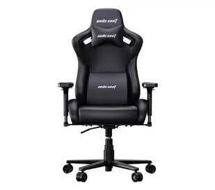 Anda Seat Kaiser Frontier XL Gamingowy do 150kg Skóra ECO Czarny - Fotele gamingowe - miniaturka - grafika 1
