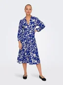 Sukienki - ONLY Sukienka w kolorze biało-niebieskim - miniaturka - grafika 1