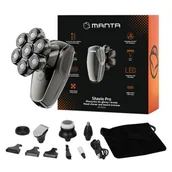 Golarki męskie - MANTA Shavio PRO HS-02CH Na mokro i sucho - miniaturka - grafika 1