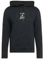 Bluzy męskie - Bluza męska HUGO BOSS BRUCE LEE bawełniana dresowa sportowa z kapturem r. XL - miniaturka - grafika 1