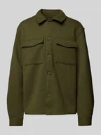 Kurtki męskie - Kurtka koszulowa z listwą guzikową - miniaturka - grafika 1